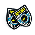 Wholesale Cheap Custom Fashion Embossed 3D Logo Badge Rubber PVC Patch